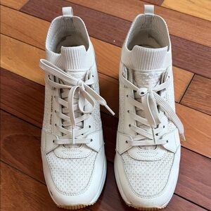 Michael Kors Cream Sneakers